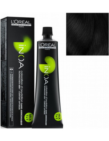 INOA  4 nākotnes matu krāsa L'Oreal Professionnel Inoa 60g