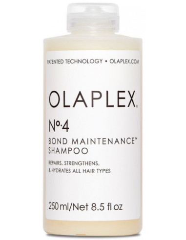 OLAPLEX No.4  Šampūns, atjaunojošs, stiprinošs, visiem matu tipiem 250ml