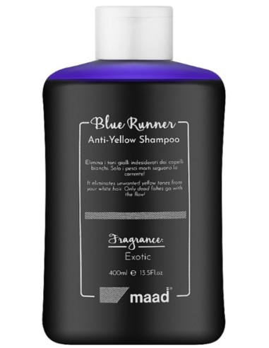 BLUE RUNNER dzelteno toni neitralizējošs šampūns 400ml