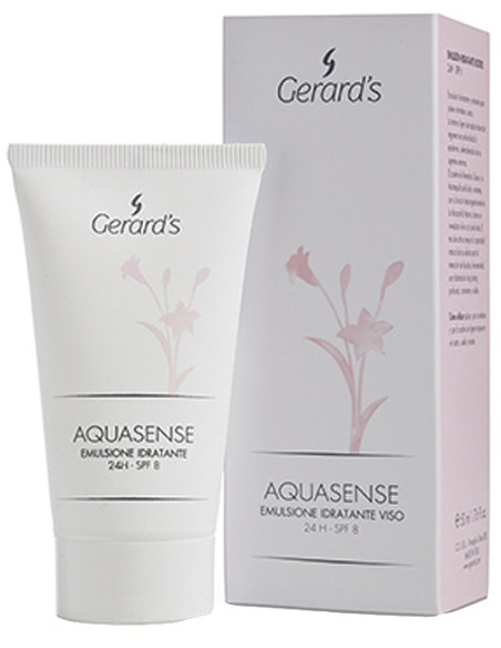 AQUASENSE näoemulsioon, 24h niisutav, SPF8 50ml