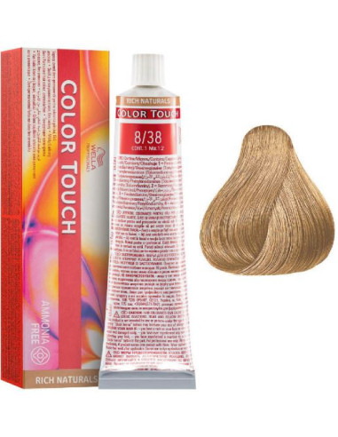 Color Touch PURE NATURALS  8/38 matu krāsa 60ml