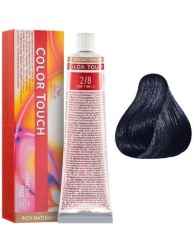 Color Touch RICH NATURALS 2/8 hair color 60ml