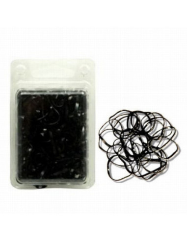 Juuksesidemed, mustad, 200 tk.