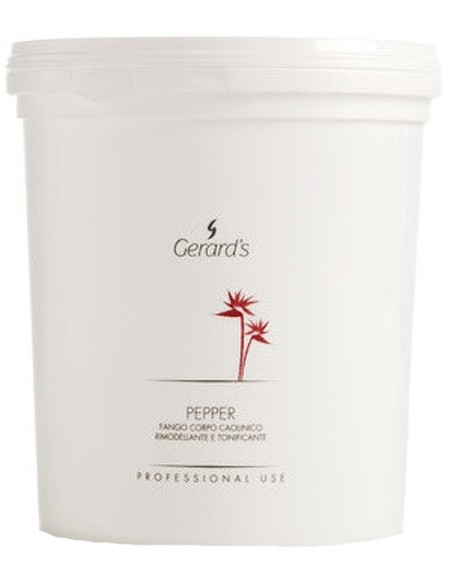 PEPPER Kaoliini sisaldav valge muda kehale, taastab vormi ja toonuse, 1000ml