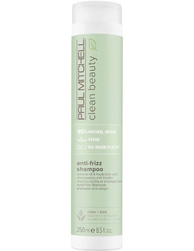 CLEAN BEAUTY anti-frizz shampoo 250ml