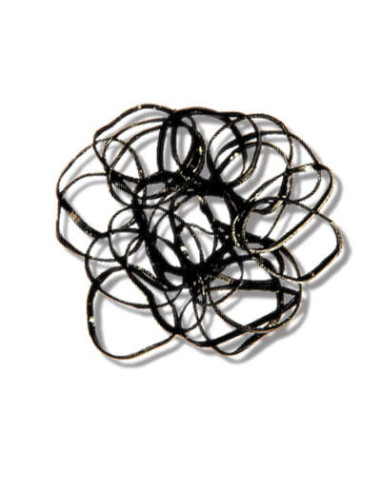 Juuksesidemed, mustad, 300 tk.