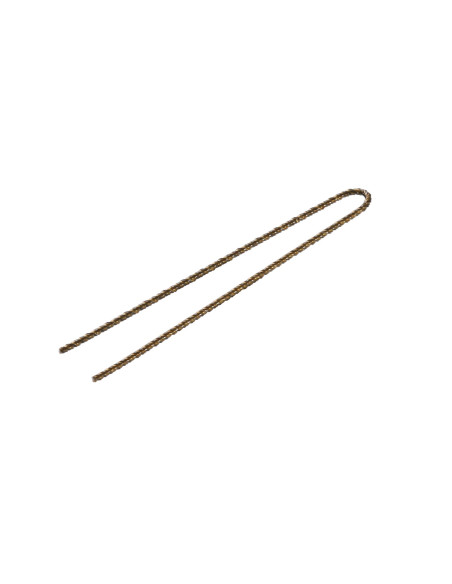 Jaapani juuksenõelad, 7 cm, pruunid, 20 tk.