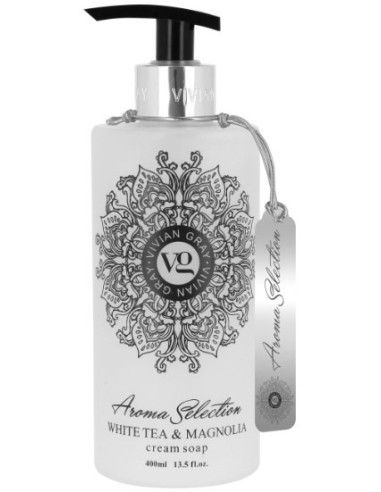 Aroma Selection kreemjas seep, valge...