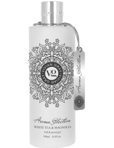 Aroma Selection dušigeel, valge tee/magnoolia 500ml