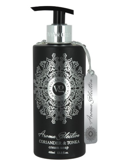 Aroma Selection kreemjas seep, koriander/tonka oad 400ml