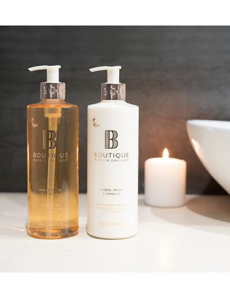 BOUTIQUE VEGAN käteseep merevaik/muskus/vanill 500ml