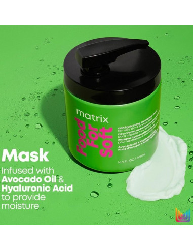 FOOD FOR SOFT Niisutav juuksemask 500ml