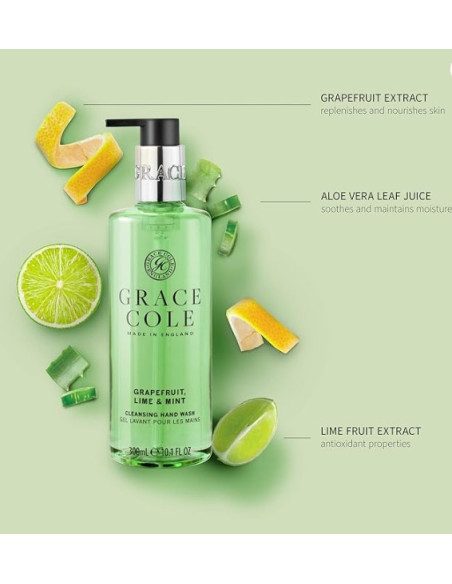 GRACE COLE vedelseep (greip/laim/piparmünt) 300ml