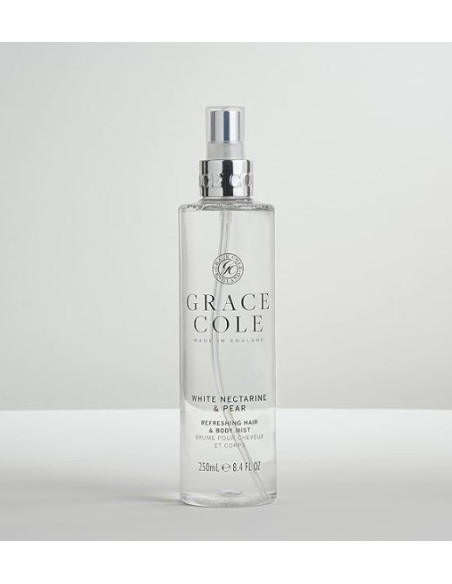 GRACE COLE kehasprei (valge nektariin/pirn) 250ml