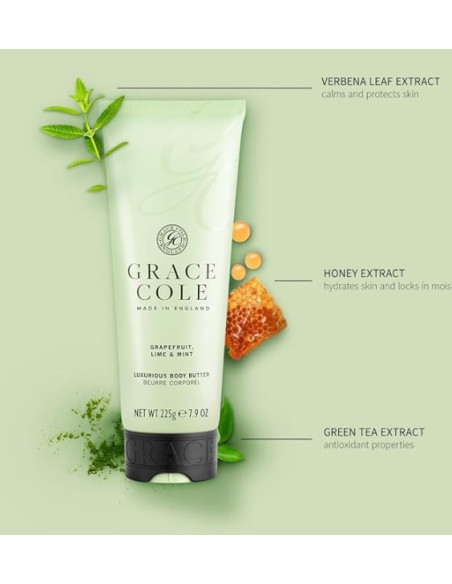 GRACE COLE kehavõi (greip/laim/piparmünt) 225g