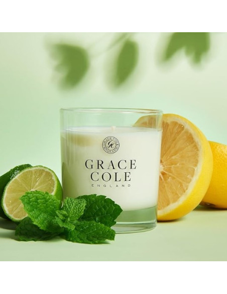 GRACE COLE lõhnaküünal (Greip/Laim/Piparmünt) 200g