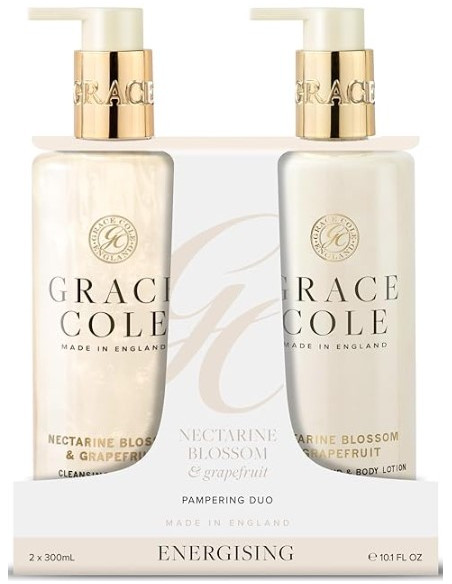 GRACE COLE kätekreem (nektariinõis/greip) DUO