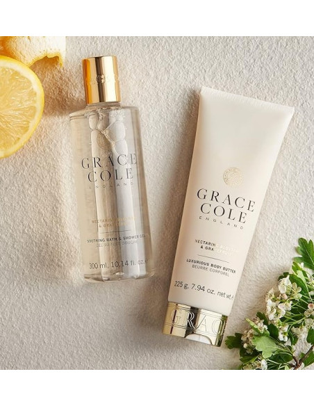 GRACE COLE duši-vannigeel (nektariniõis/greip) 300ml