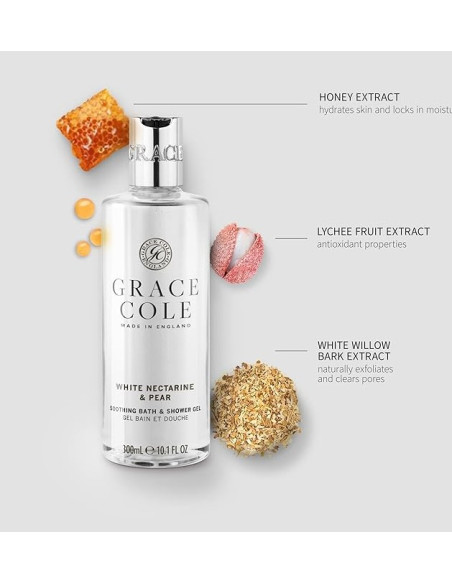 GRACE COLE dušigeel (nektariin/pirn) 300ml