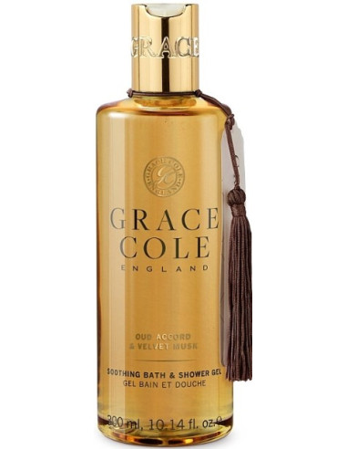 GRACE COLE Dušas-vannas želeja (Agara koks/Muskuss) 300ml