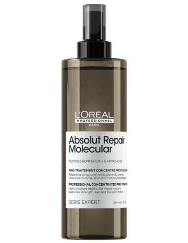 Absolut Molecular Repair Pre-treatment koncentrāts bojātu matu struktūras atjaunošanai 190ml