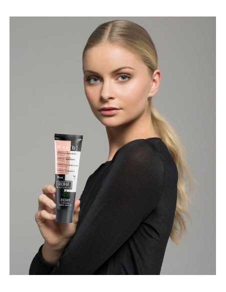 IROHA NATURE HER[B] Toitev ja taastav öömask kanepiõliga 75ml
