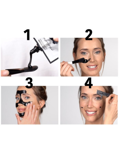 IROHA NATURE Näomask Peel-Off söega 18g