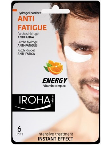 IROHA Divine Collection | Maska Acu Zonai | Enerģizējoša | C Vitamīns (3 lietošanas reizēm) 3x2g