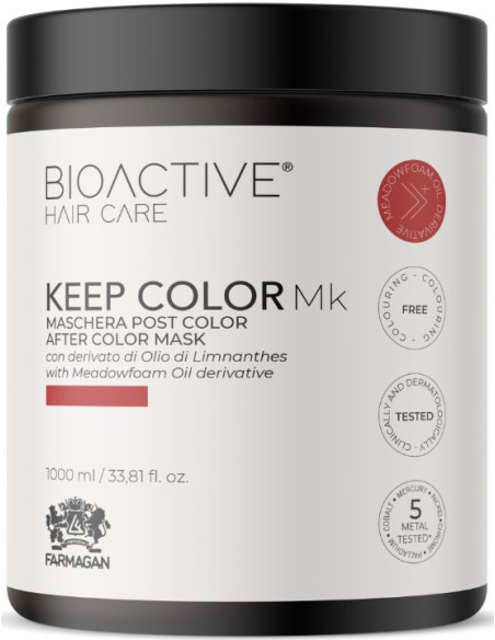 BIOACTIVE KEEP COLOR mask värvitud juustele 1000ml