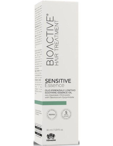 BIOACTIVE HAIR TREATMENT SENSITIVE ESSENCE Eļļa matiem, nomierinoša, jutīgiem matiem 30ml