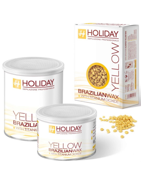 PÜHADE BRASILIA Vaha painduv, helmed (kollane) 500g