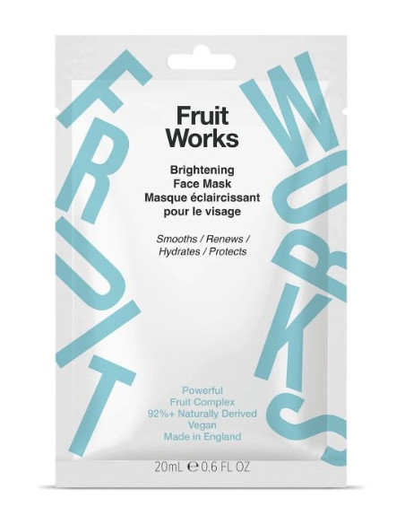 FRUIT WORKS pea- ja varvastehooldusvahend rataste hoolduskompleks 4x20ml
