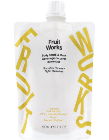 FRUIT WORKS kehakoorija ja mask 200ml
