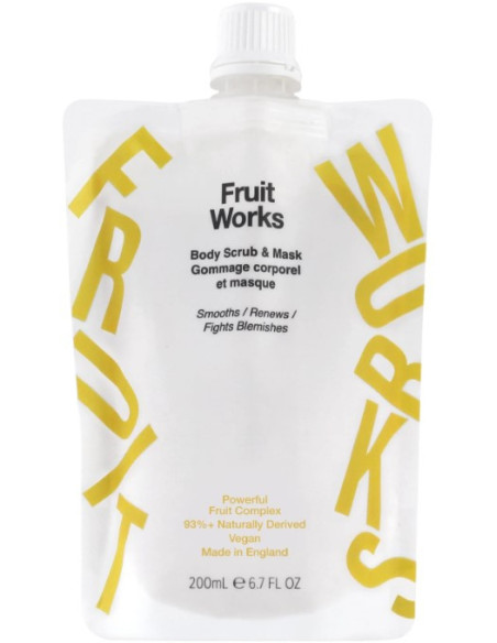 FRUIT WORKS kehakoorija ja mask 200ml