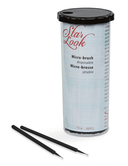 Star Look ripsmepikenduste ja -eemalduse hari, peen, 10 cm, 100 tk