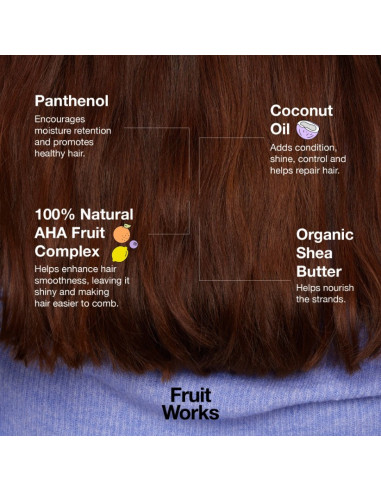 FRUIT WORKS niisutav mask 100ml