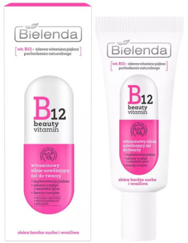 B12 ILU VITAMIIN Niisutav näogeel 50ml
