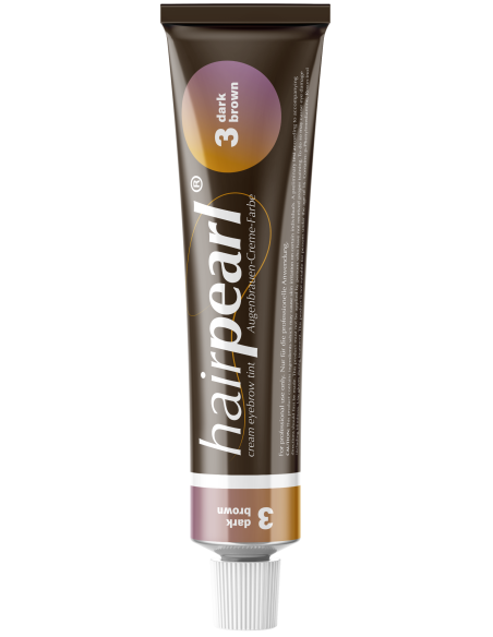 Hairpearl kreemjas ripsmevärv nr 3 tumepruun