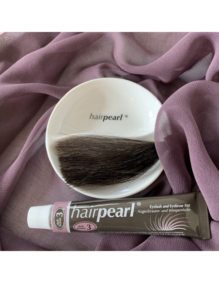 Hairpearl kreemjas ripsmevärv nr 3 tumepruun