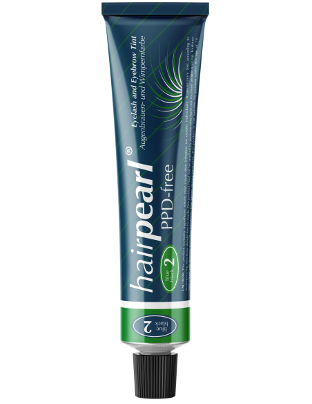 Hairpearl ripsme- ja kulmuvärv, PPD-vaba, nr 2 – sini-must 20ml