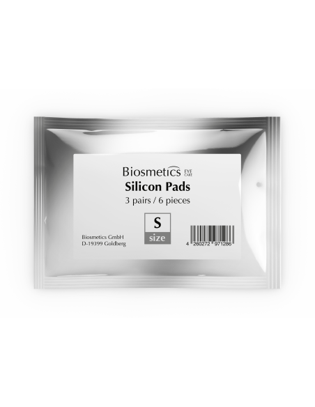 Biosmetics ripsmete tõstmise padjad, silikoonist/suurus S/3 paari