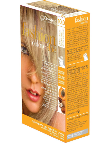 FASHION ELITE juuksevärv 10.0, plaatinablond 50ml+50ml+15ml