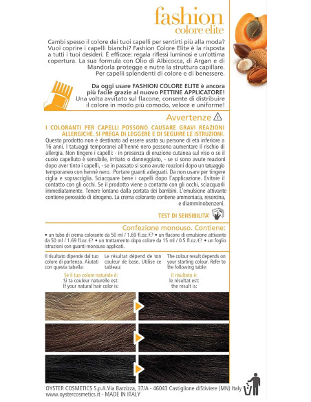 FASHION ELITE  matu krāsa 4.0, moka 50ml+50ml+15ml