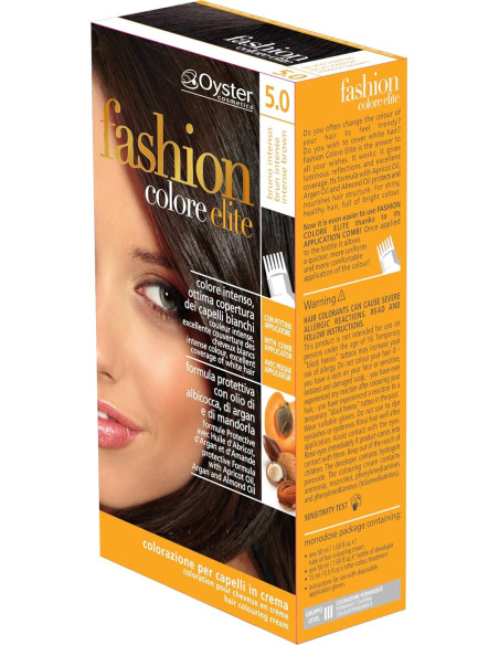 FASHION ELITE juuksevärv 5.0, helepruun 50ml+50ml+15ml