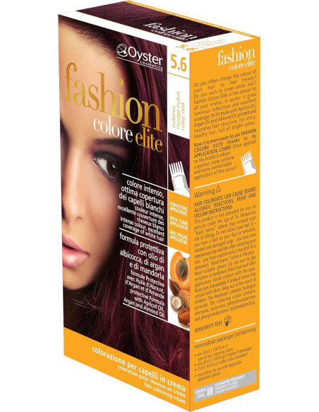 FASHION ELITE juuksevärv 5.6, hele punakaspruun 50ml+50ml+15ml