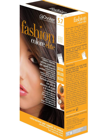 FASHION ELITE  matu krāsa 5.7, tumši brūns 50ml+50ml+15ml