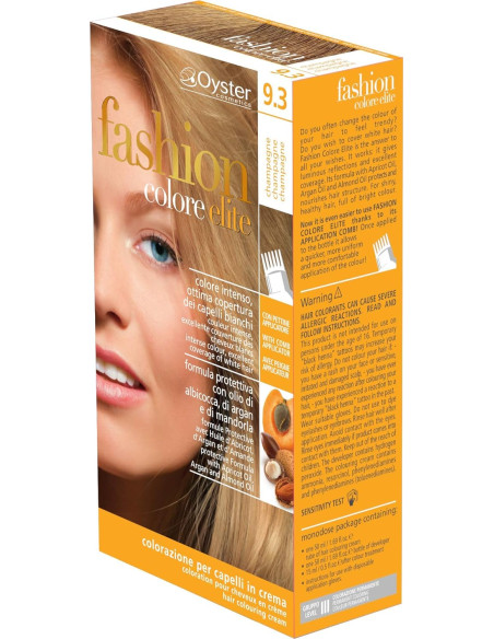 FASHION ELITE juuksevärv 9.3, hele kuldblond 50ml+50ml+15ml