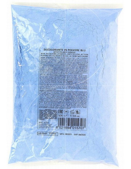 BLEACY BLUE valgendi, plaatina sinine (kotis) 500g