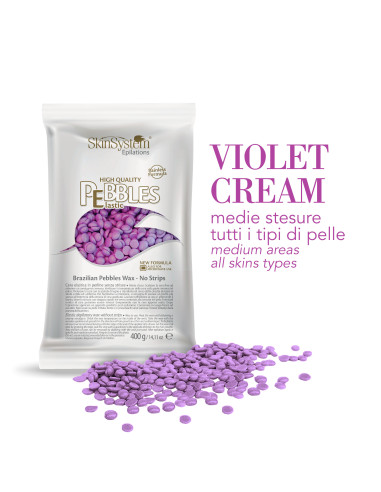 SkinSystem PEBBLES kuumvaha lilla...