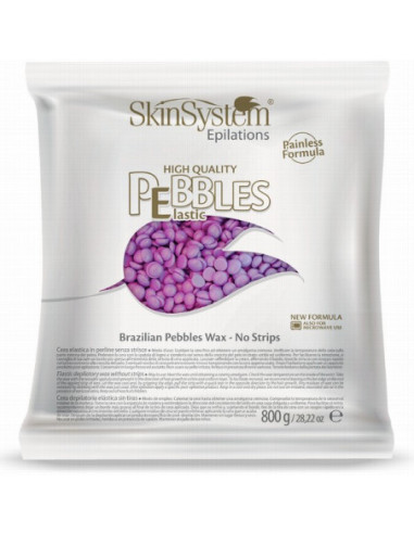 SkinSystem PEBBLES kuumvaha lilla...